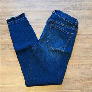 DL1961 | Dark Indigo Florence Instasculpt Mid-Rise Skinny Jeans | 27